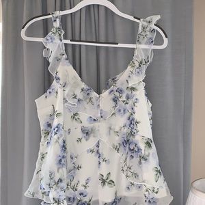 Abercrombie white tank top